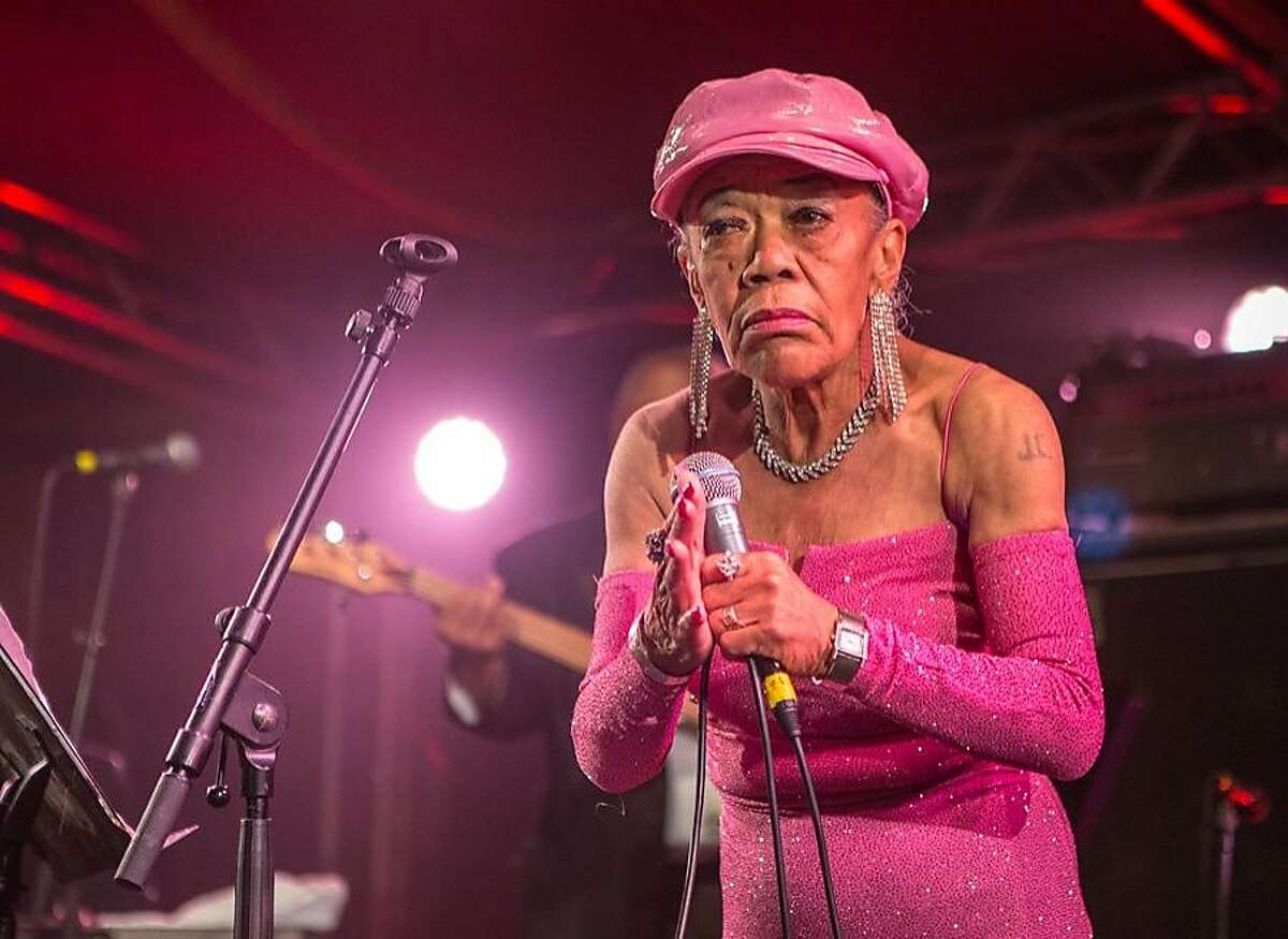 Singer Sugar Pie DeSanto, one of the musicians who tells her story in "Evolutionary Blues ... West Oakland's Musical Legacy," screening at the Oakland Film Festival on April 5 and 7. Photo courtesy of Cheryl Fabio.