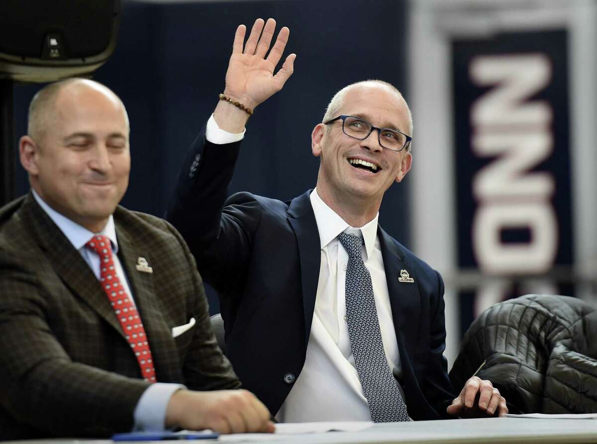 New UConn men's basketball coach Dan Hurley is exactly where he wants to be