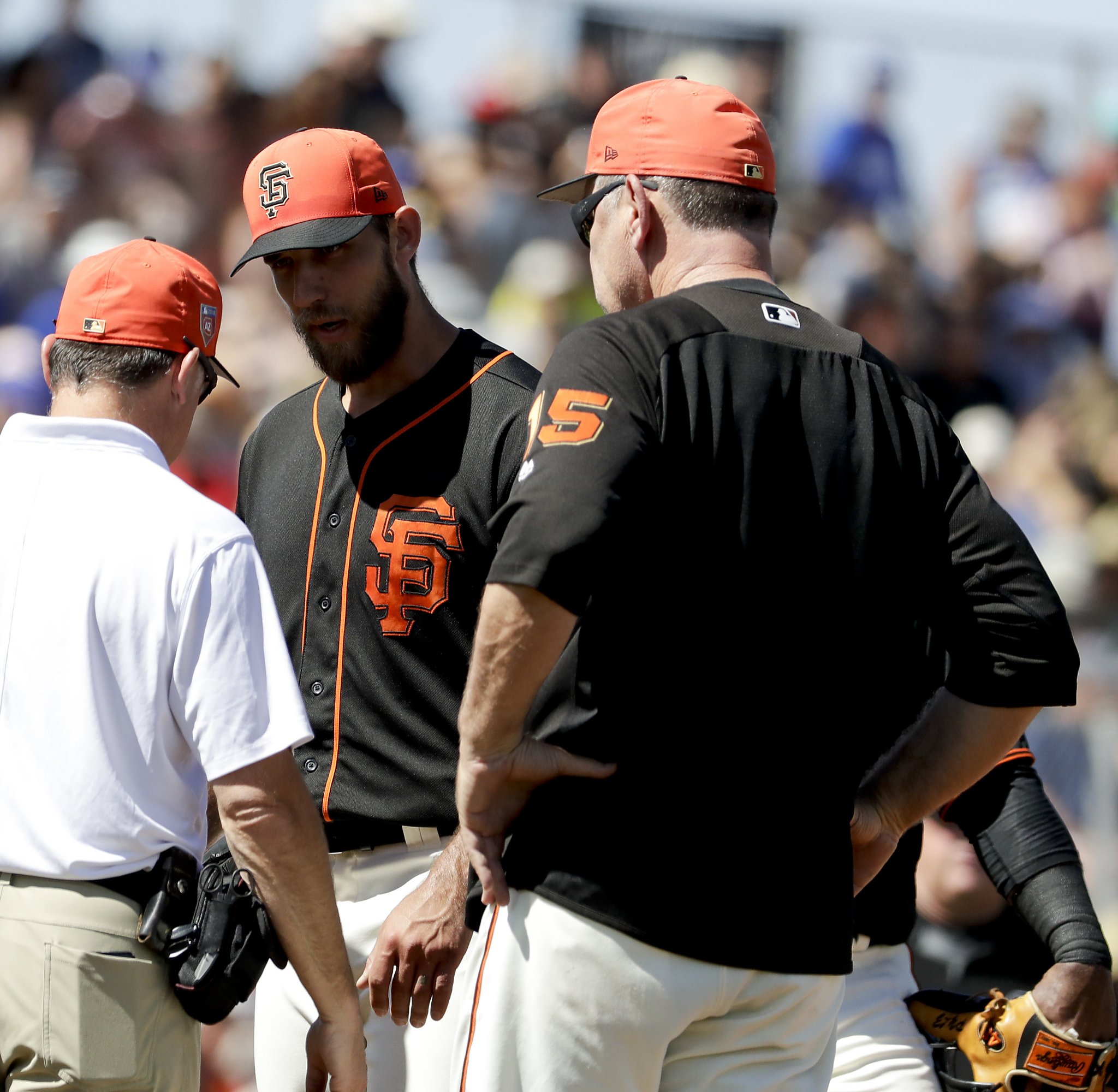 SF Giants' Madison Bumgarner likely to open second half