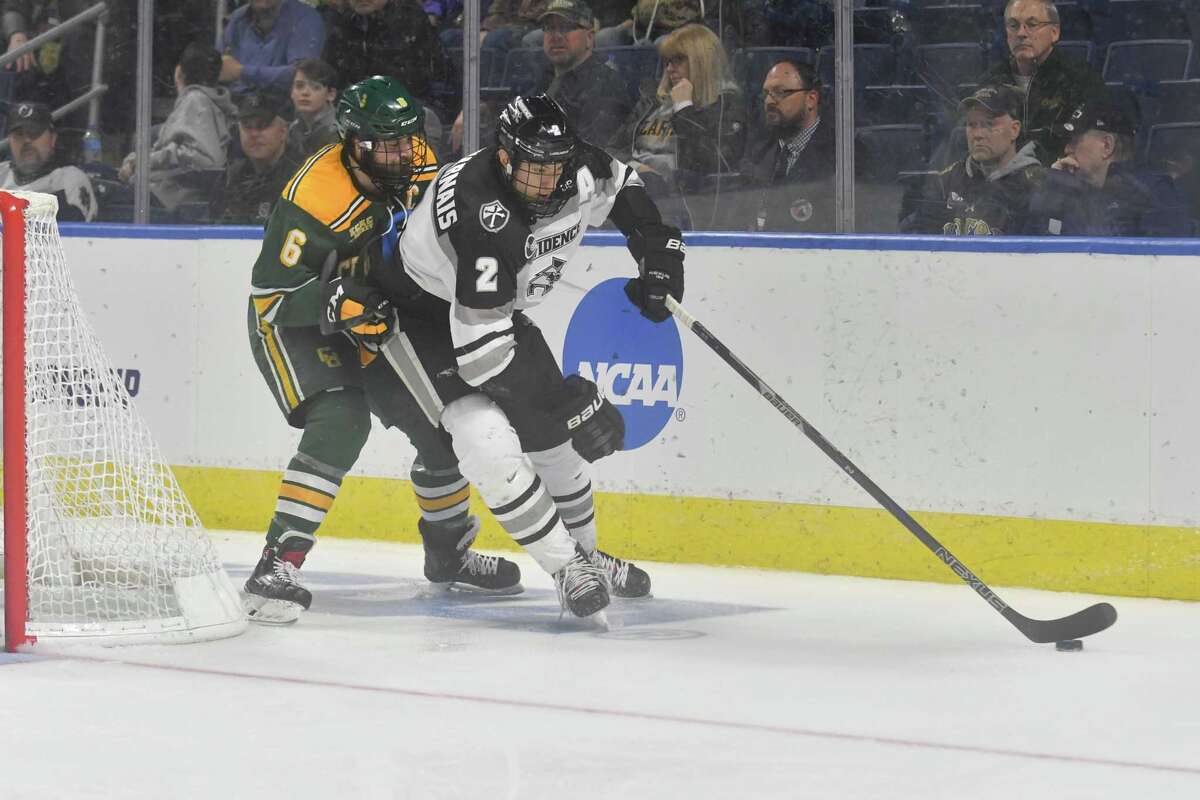 NCAA Hockey East Regional Bjorkqvist, Hawkey lift Providence past Clarkson