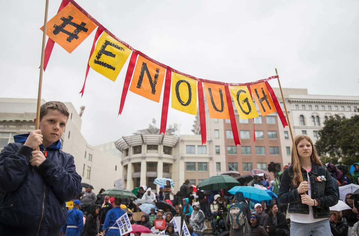 Thousands Protest In Oakland, SF To Demand An End To Gun Violence