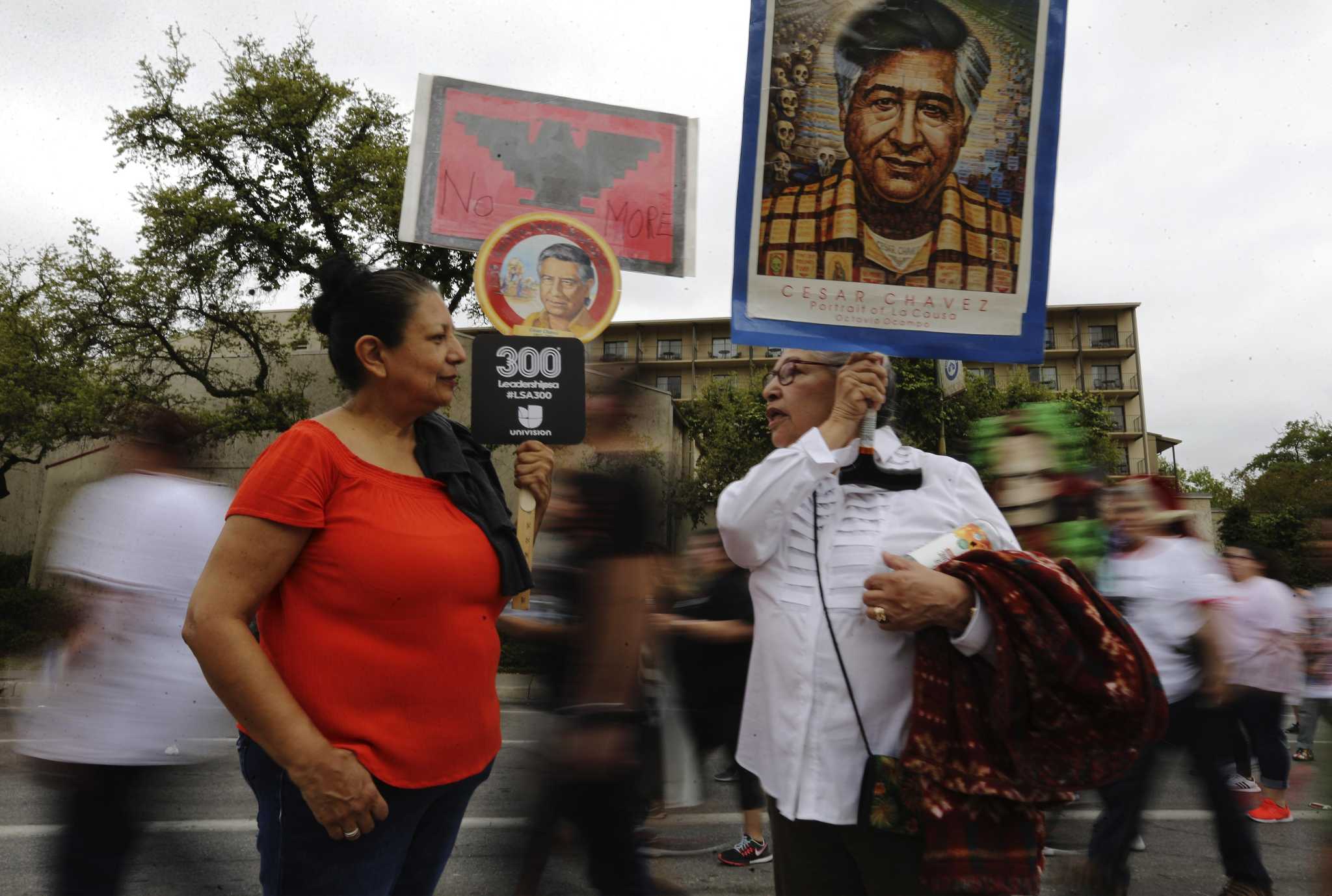 San Antonio honors César E. Chávez with annual march Saturday