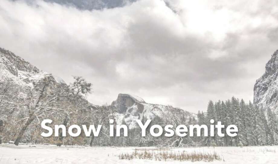 Watching this video of snow falling in Yosemite might be the most ...