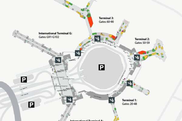 Sfo Gate Map