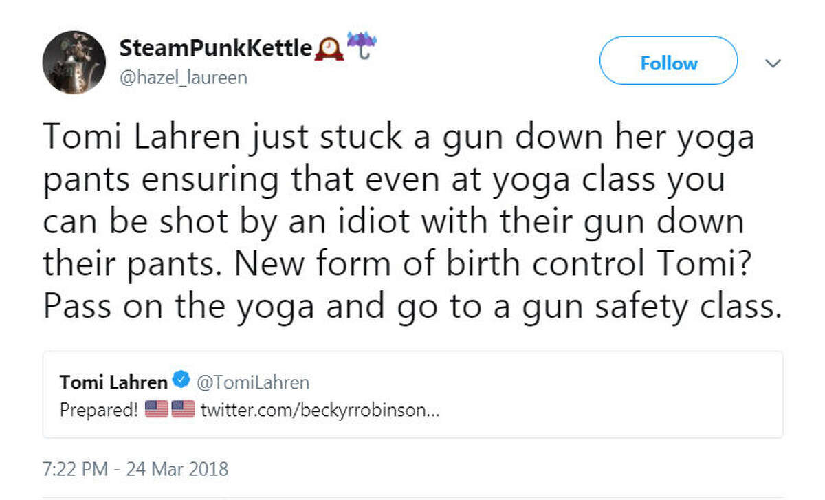 Tomi Lahren packs a gun in her yoga pants and social media vents