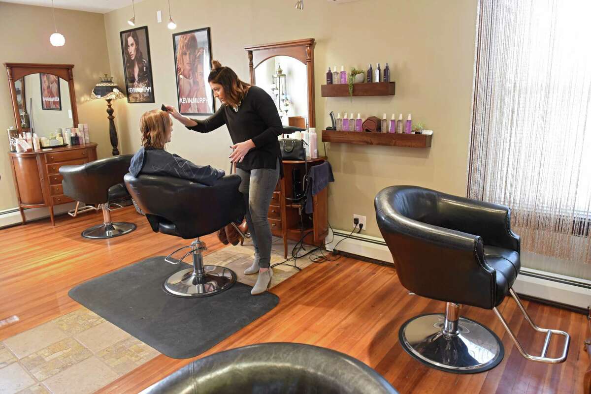 Interior of Pixie's Salon at 1274 Central Ave. on Monday, Feb. 12, 2018 in Colonie, N.Y. (Lori Van Buren/Times Union)