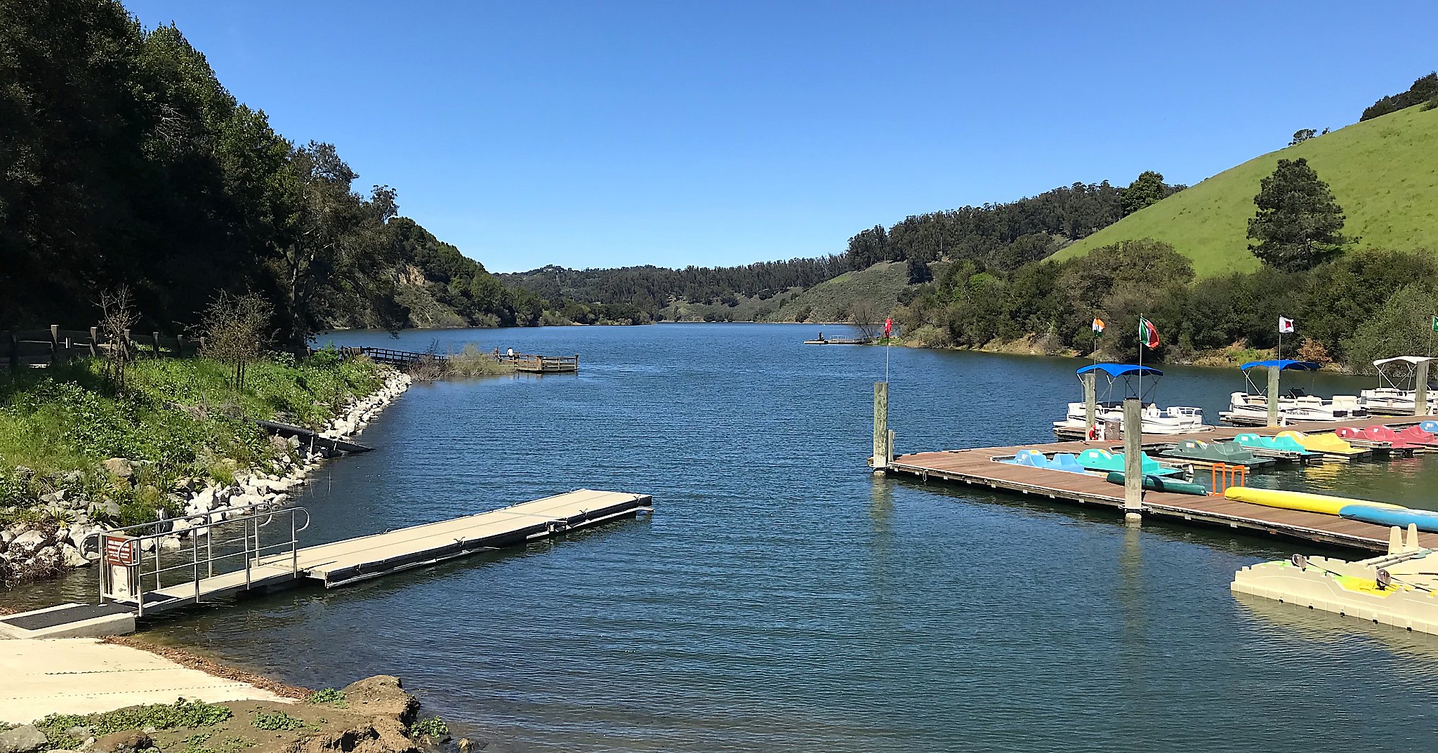 Lake chabot 2024 bike trail