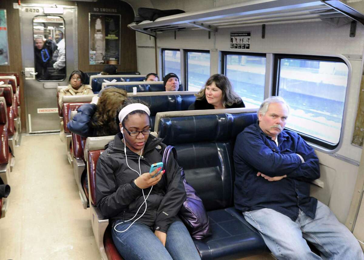 Finding the right seat can be difficult on crowded Metro-North trains.