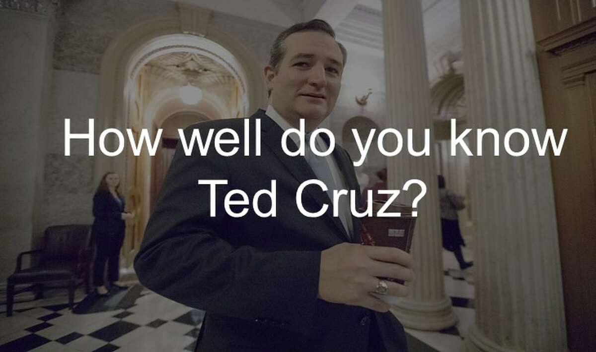 Think you know Sen. Ted Cruz? Take this quiz to test your knowledge.