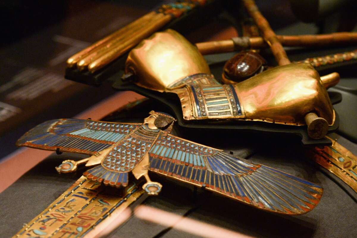 'King Tut Treasures Of The Golden Pharaoh' exhibit in L.A.