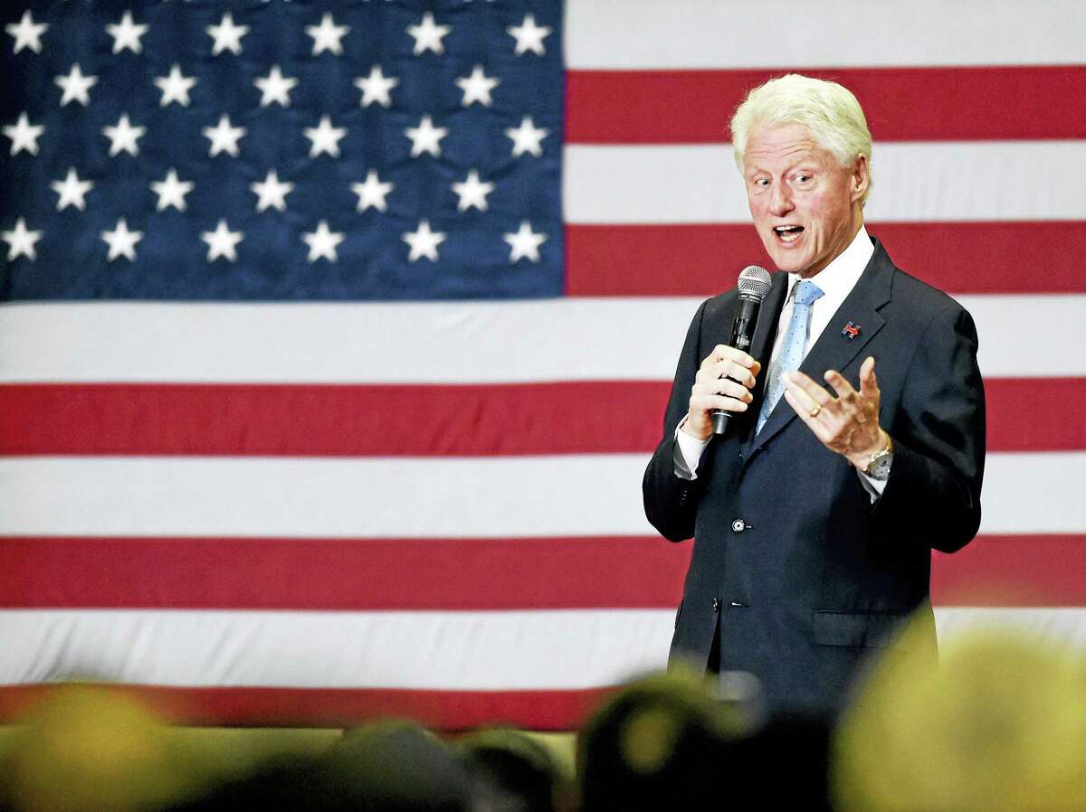 Bill Clinton will talk about his new book, a thriller written with James Patterson, at the Tobin Center for the Performing Arts.