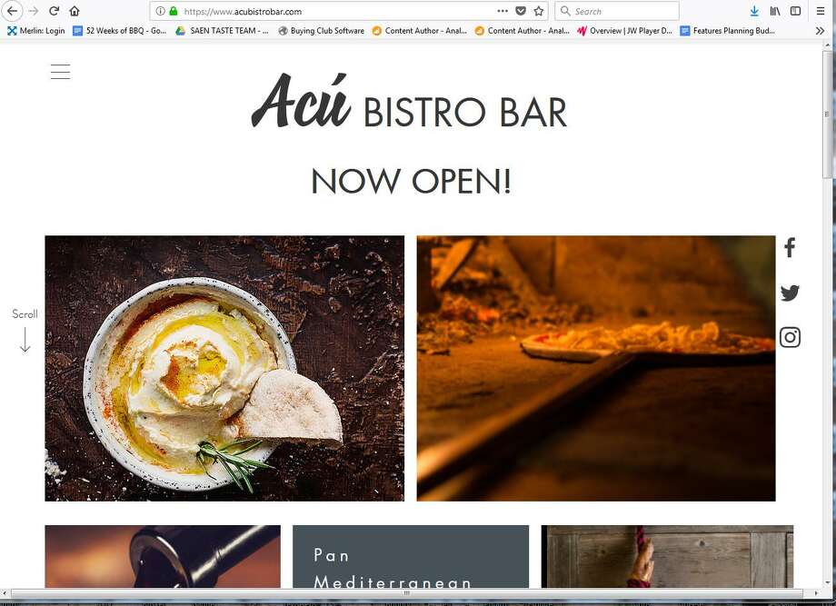 Mediterranean Spanish Restaurant Acú Bistro Bar Opens In The Acú Bistro Bar Had Its Grand Opening Last Sunday At 21715 Interstate 10 West Directly