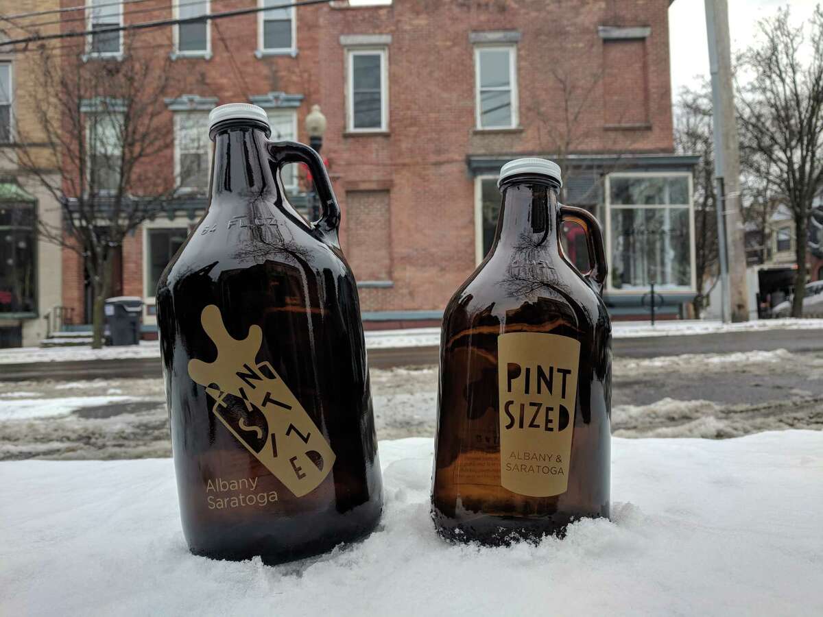 Pint Sized, with locations in Saratoga Springs and Albany, can pour in growlers. (Provided)