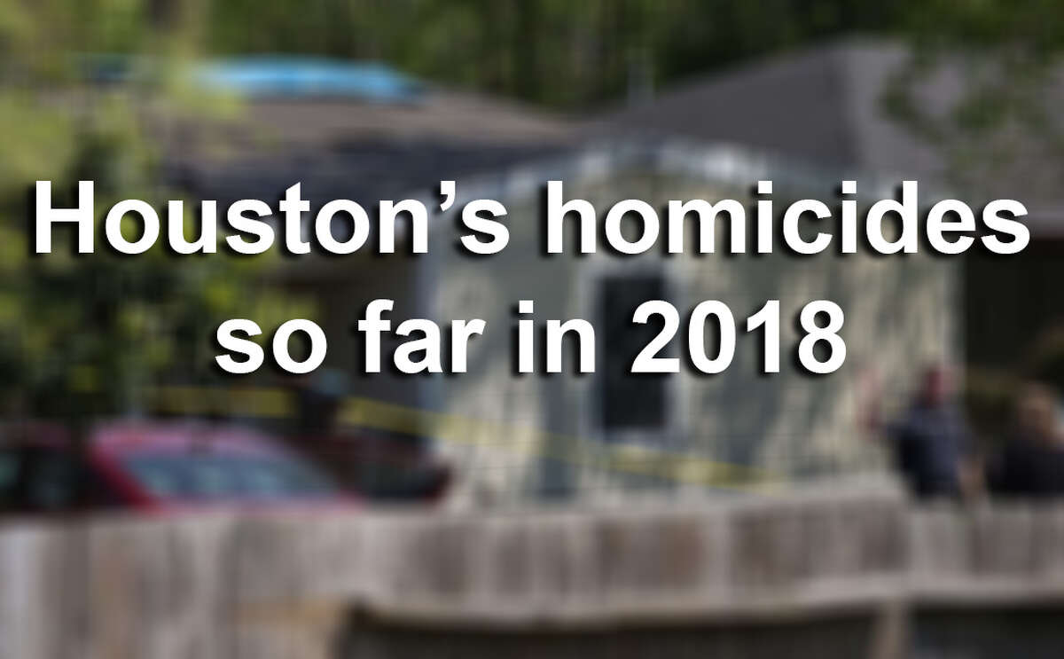 Click through the gallery to see some of Houston's recent homicides >>> (Godofredo A. Vasquez / Houston Chronicle)