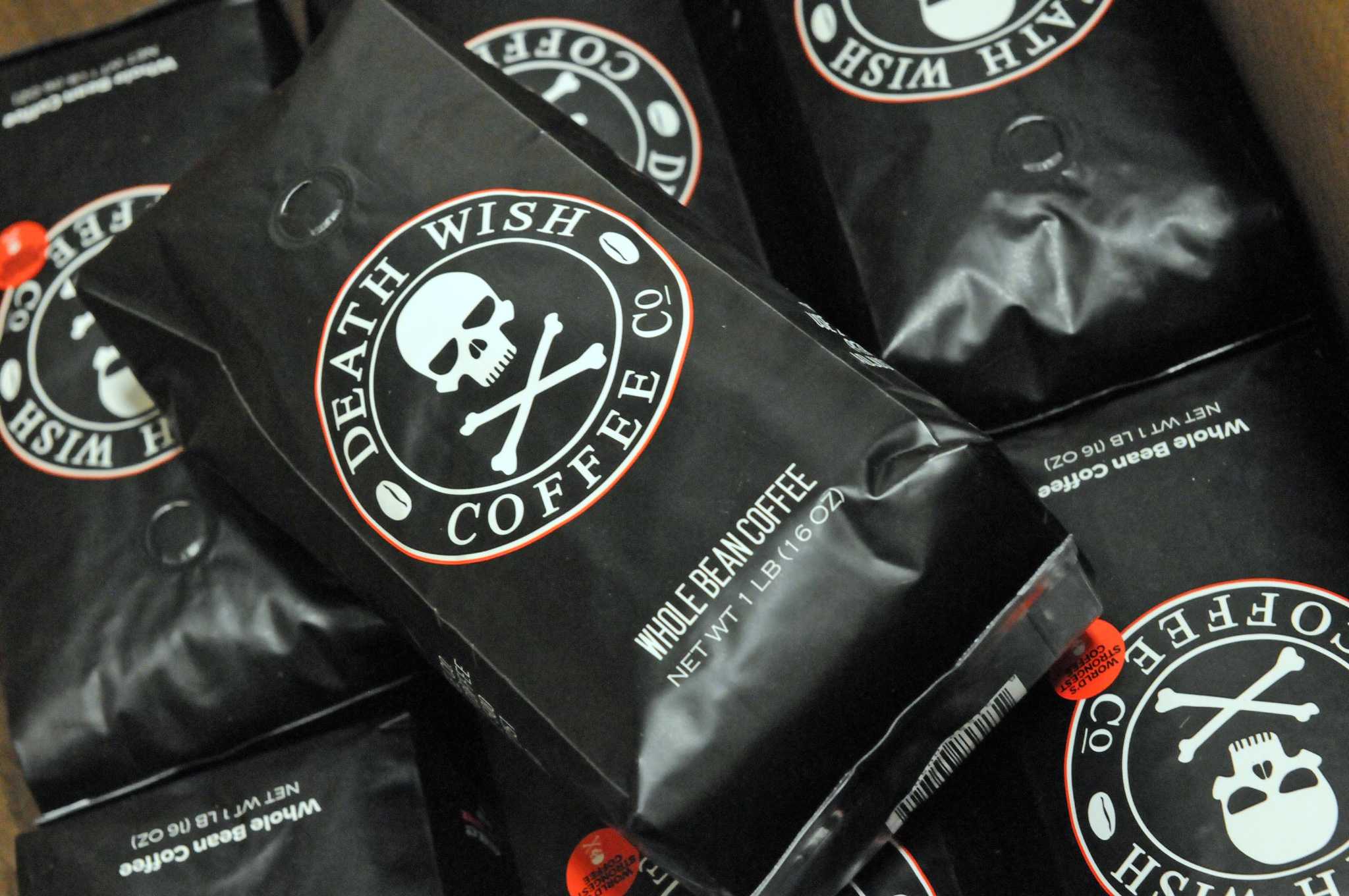 Death Wish Coffee products at International Space Station