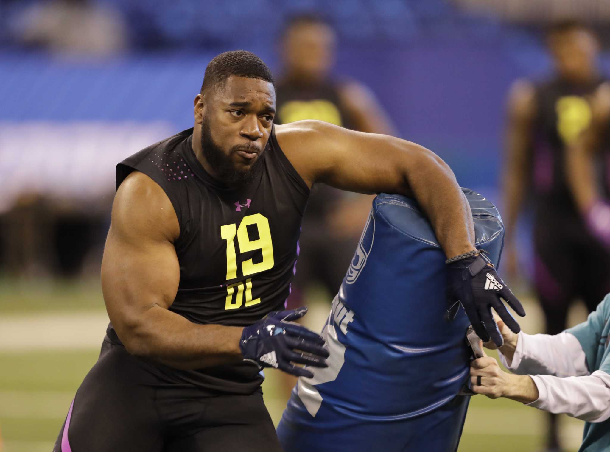 Texans working out Fort Hays DL Nathan Shepherd