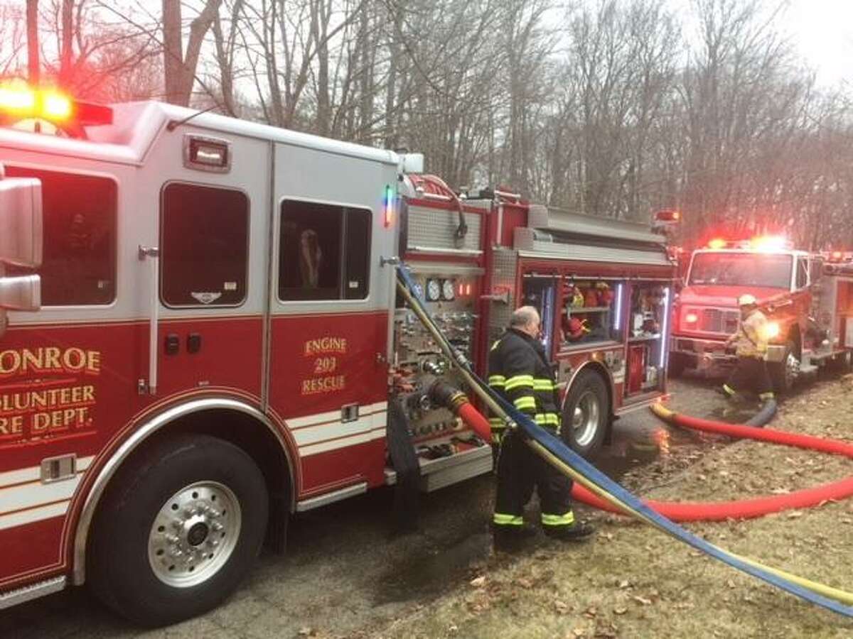 Fire heavily damages Monroe house