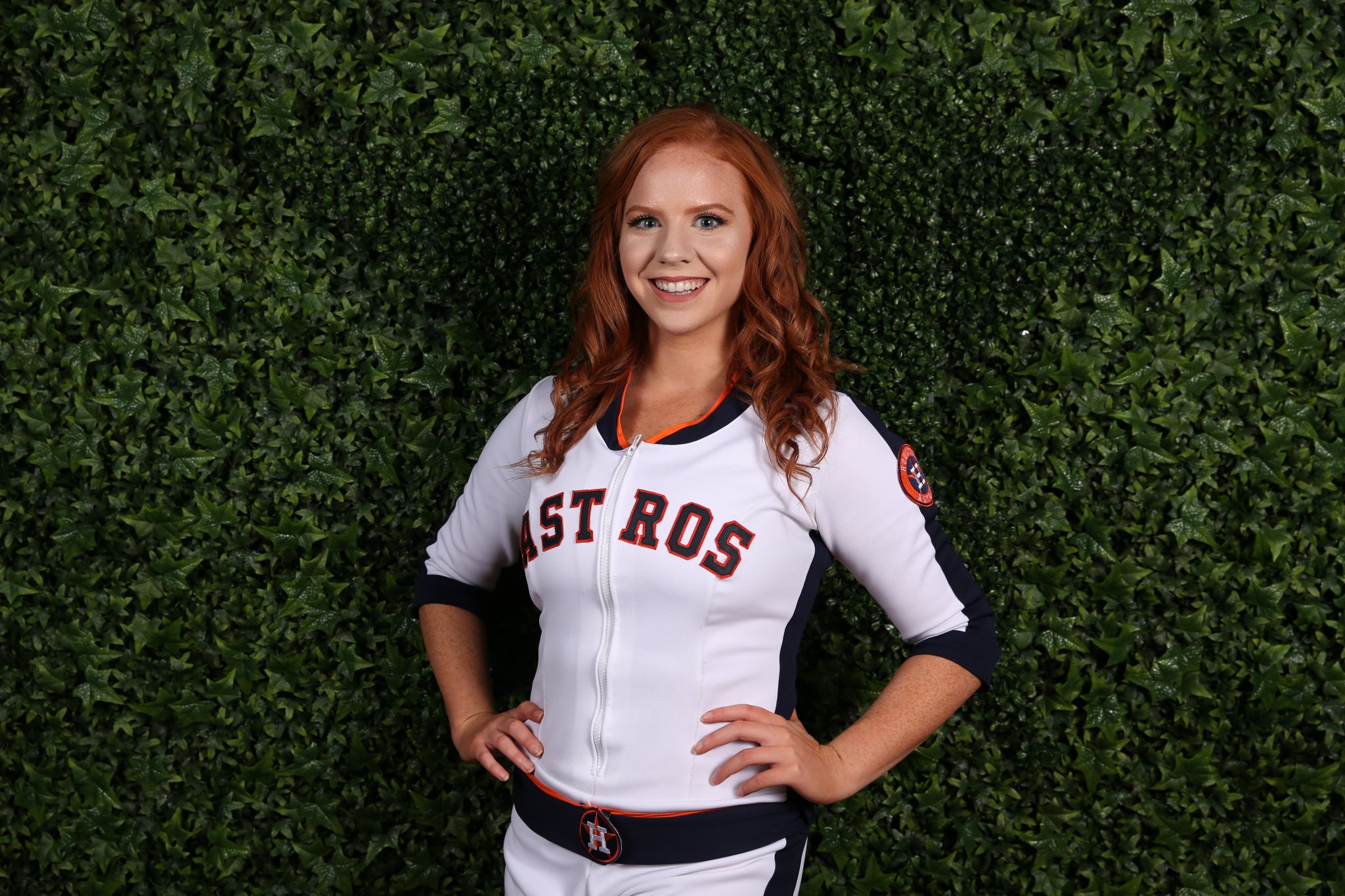 Astros Shooting Stars join Sally and Melissa at Minute Maid