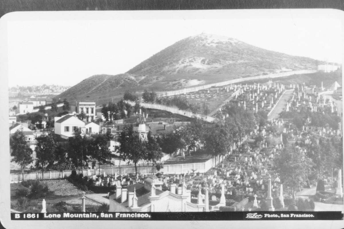 Lone Mountain Cemetery 1861 From the Wyland Stanley Collection