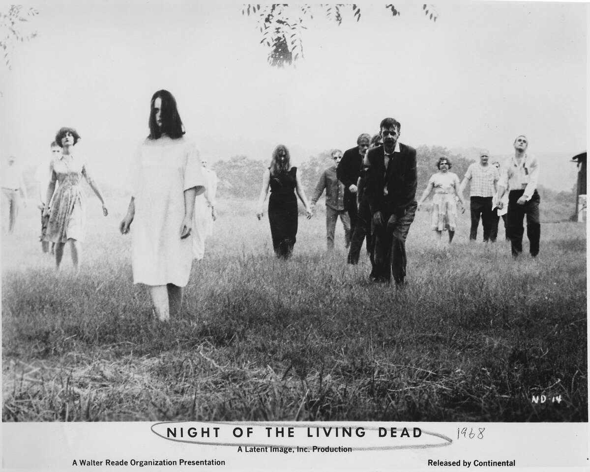 NIGHT OF THE LIVING DEAD. movie. 1968 SCARY ZOMBIES. HOUCHRON CAPTION (03/23/2004): Night of the Living Dead.