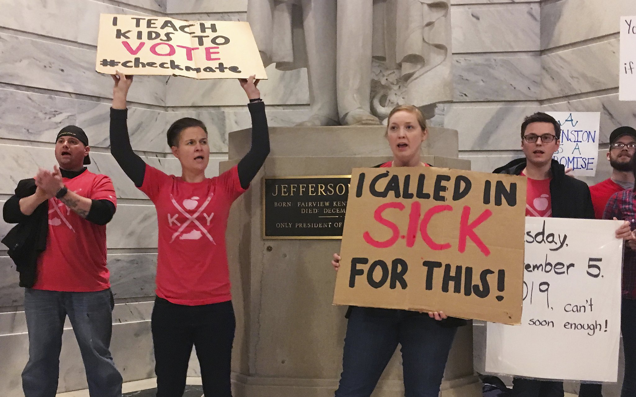 Kentucky schools cancel classes due to teacher absences