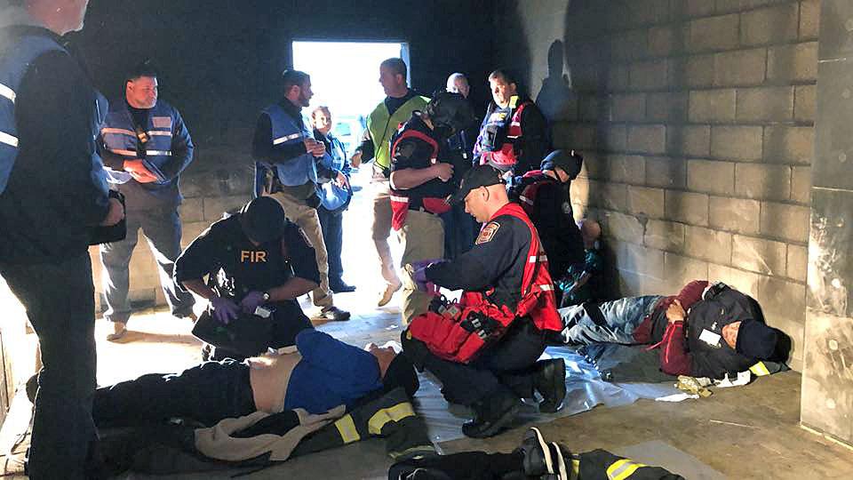 First responders complete mass casualty training