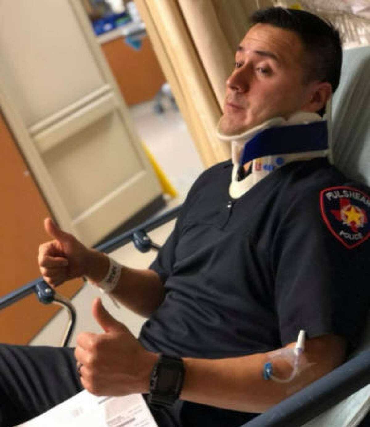 Fulshear officer injured chasing fleeing suspect who 'wanted it to be a