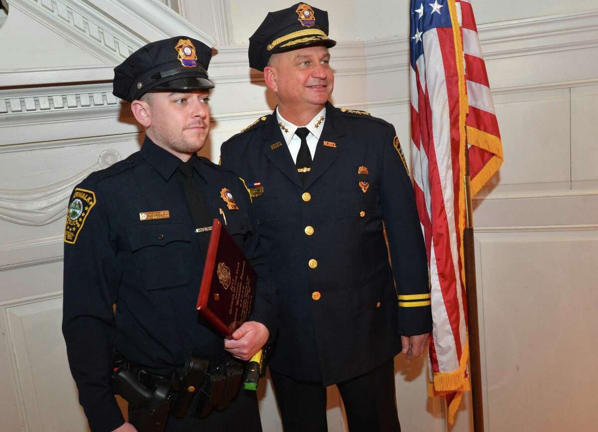 Norwalk police officers honored