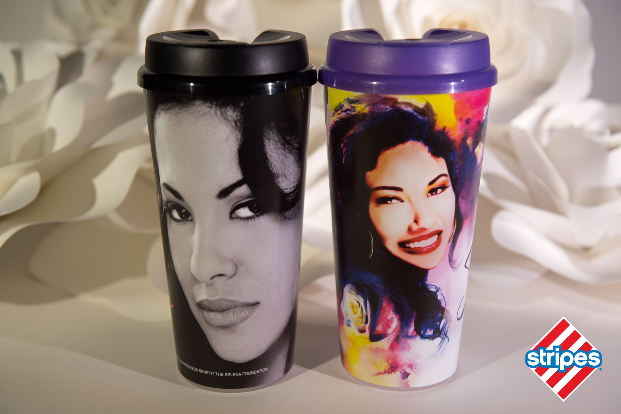 Concert Cup Selena Cumbia Fiesta De La Flor Large Tumbler Stripes Bright online Graphic