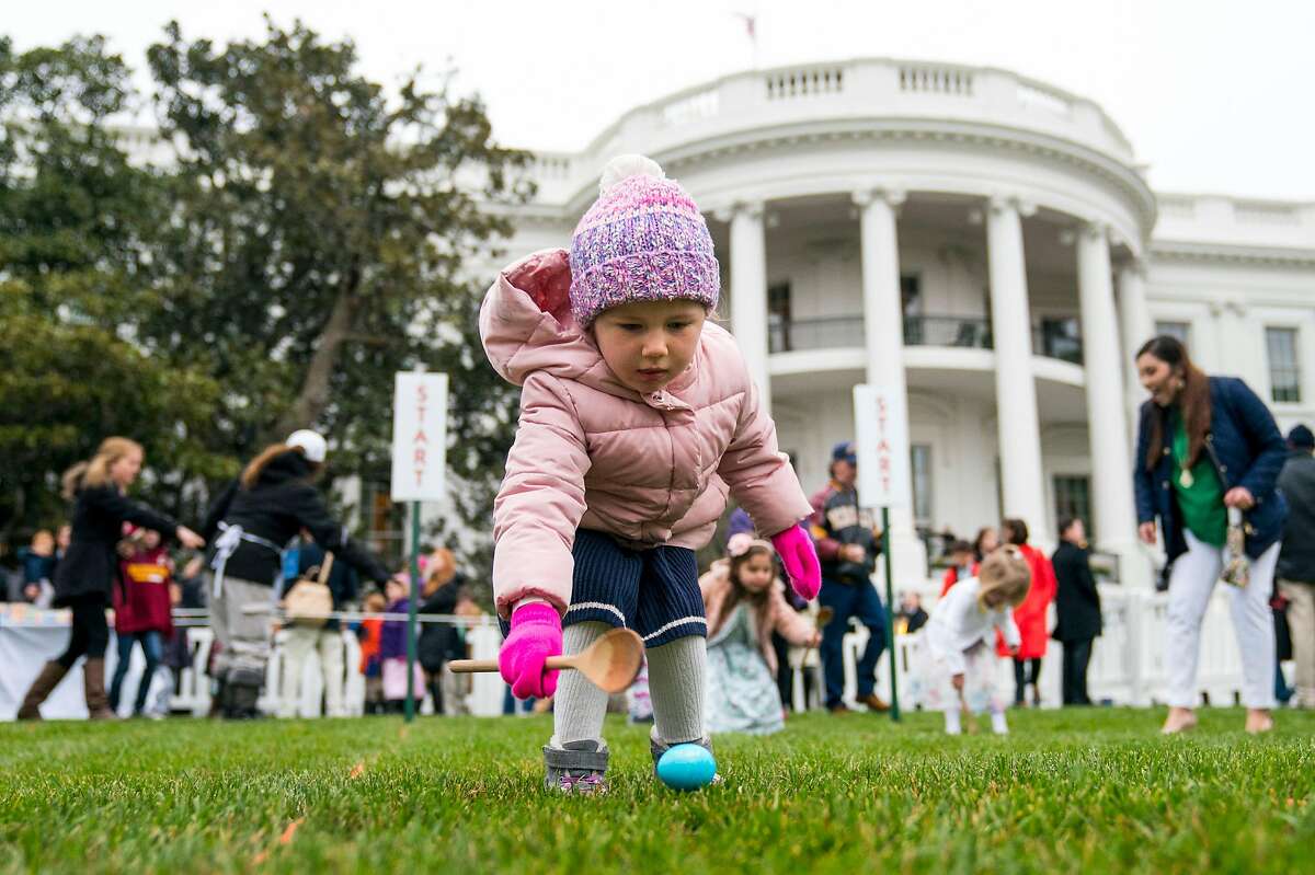 President, first lady host annual Easter Egg Roll at White House
