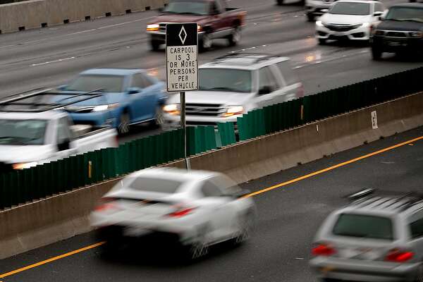 Testing High Tech Cameras Where It Counts Aimed At Carpool Lane 1of3traffic In The Car Pool Lanes Along Interstate 80 Freeway Berkeley Calif On Tues March 20 2018 Photo Michael Macor Chronicle