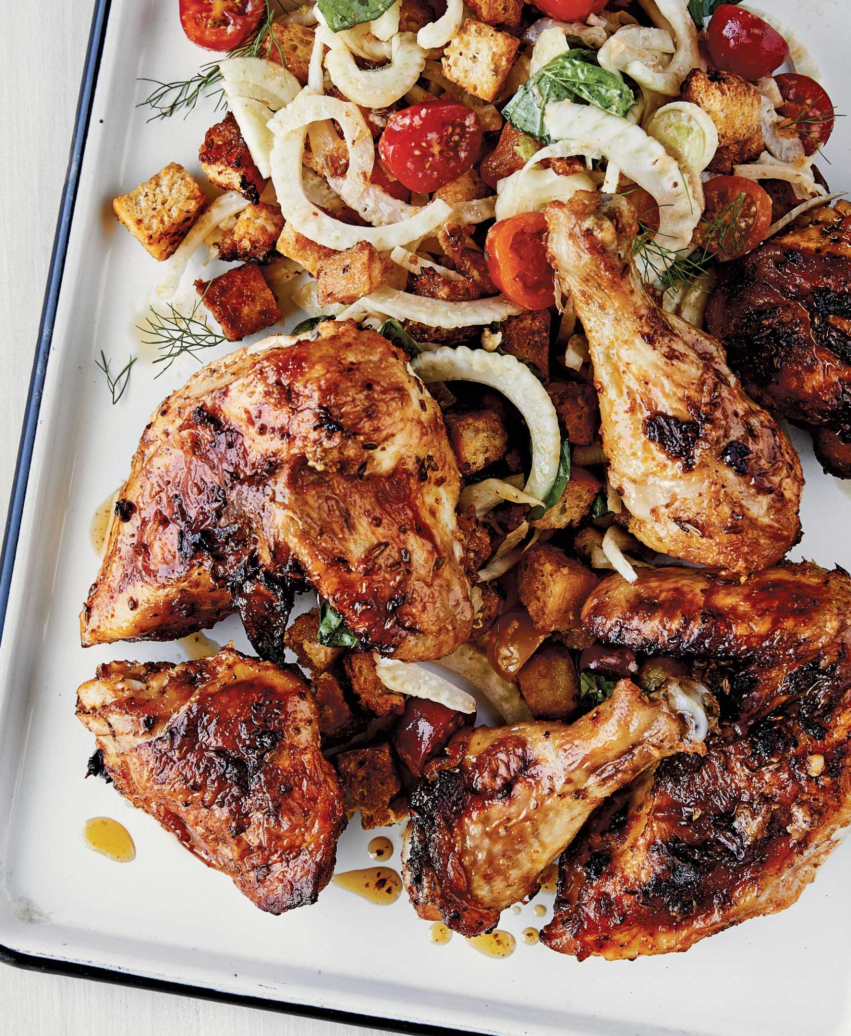 Recipe Easy sheetpan chicken from Giada De Laurentiis