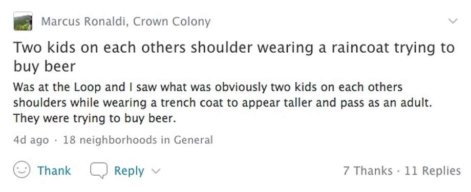 Nextdoor Post 2 Kids Dress Up As A Man In A Trench Coat To