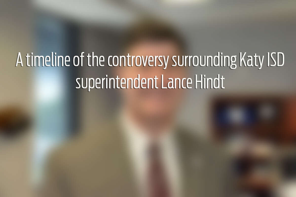 Swipe through to learn more about what's been going on with Katy ISD superintendent Lance Hindt.