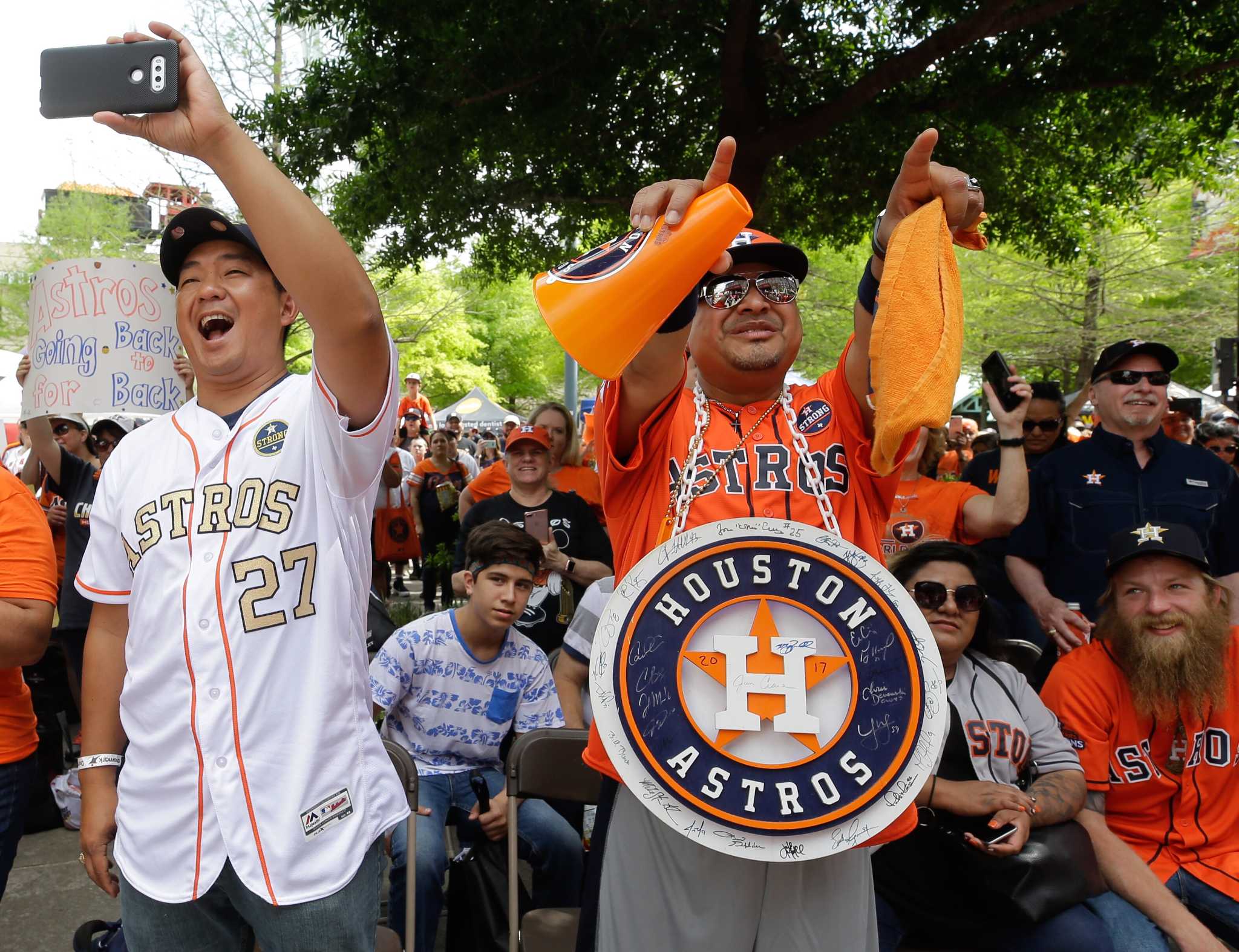 Astros' five best giveways for fans in season's first two months, ranked