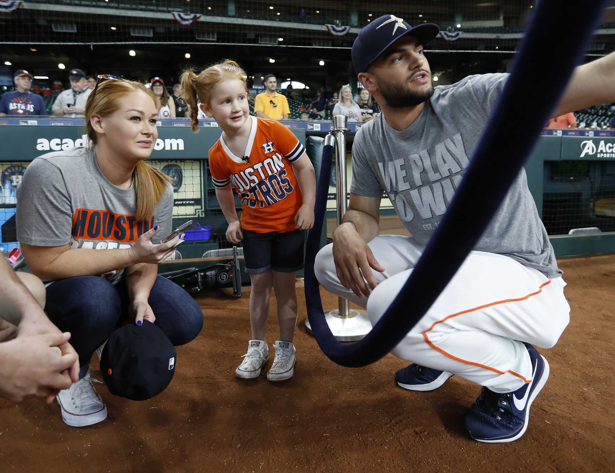 Lance McCullers meets adorable girl who said she wanted to marry him
