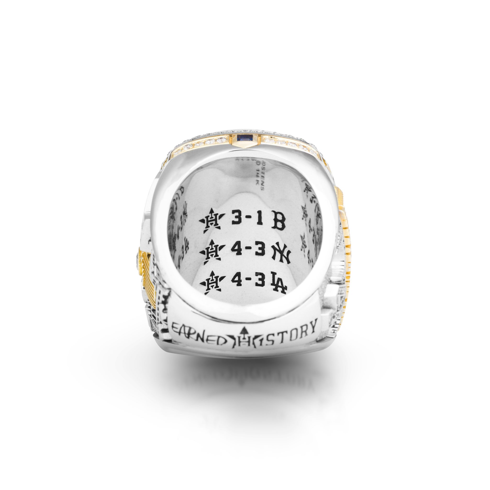 HOUSTON ASTROS FAN COLLECTION-Fan Collection-Championship Charm Bracelet