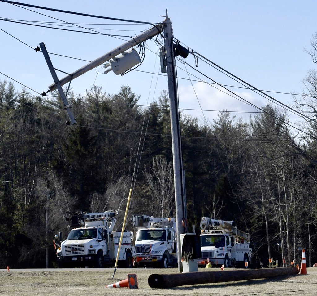 Thousands still without power on Friday