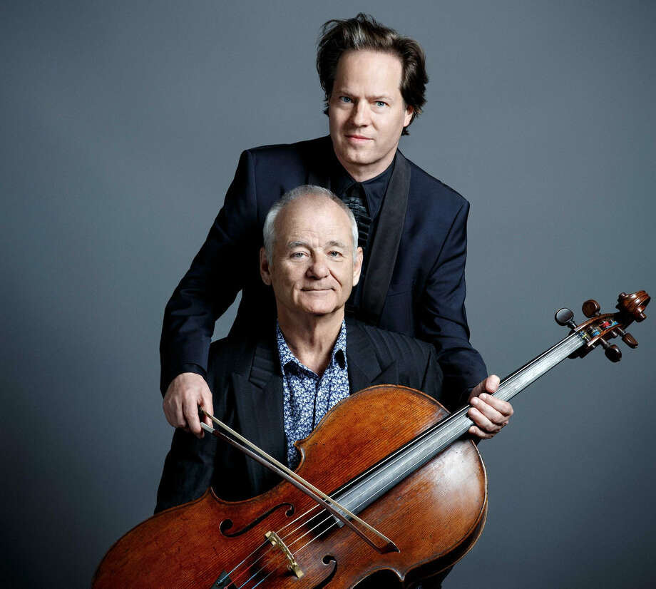 Bill Murray and cellist Jan Vogler
