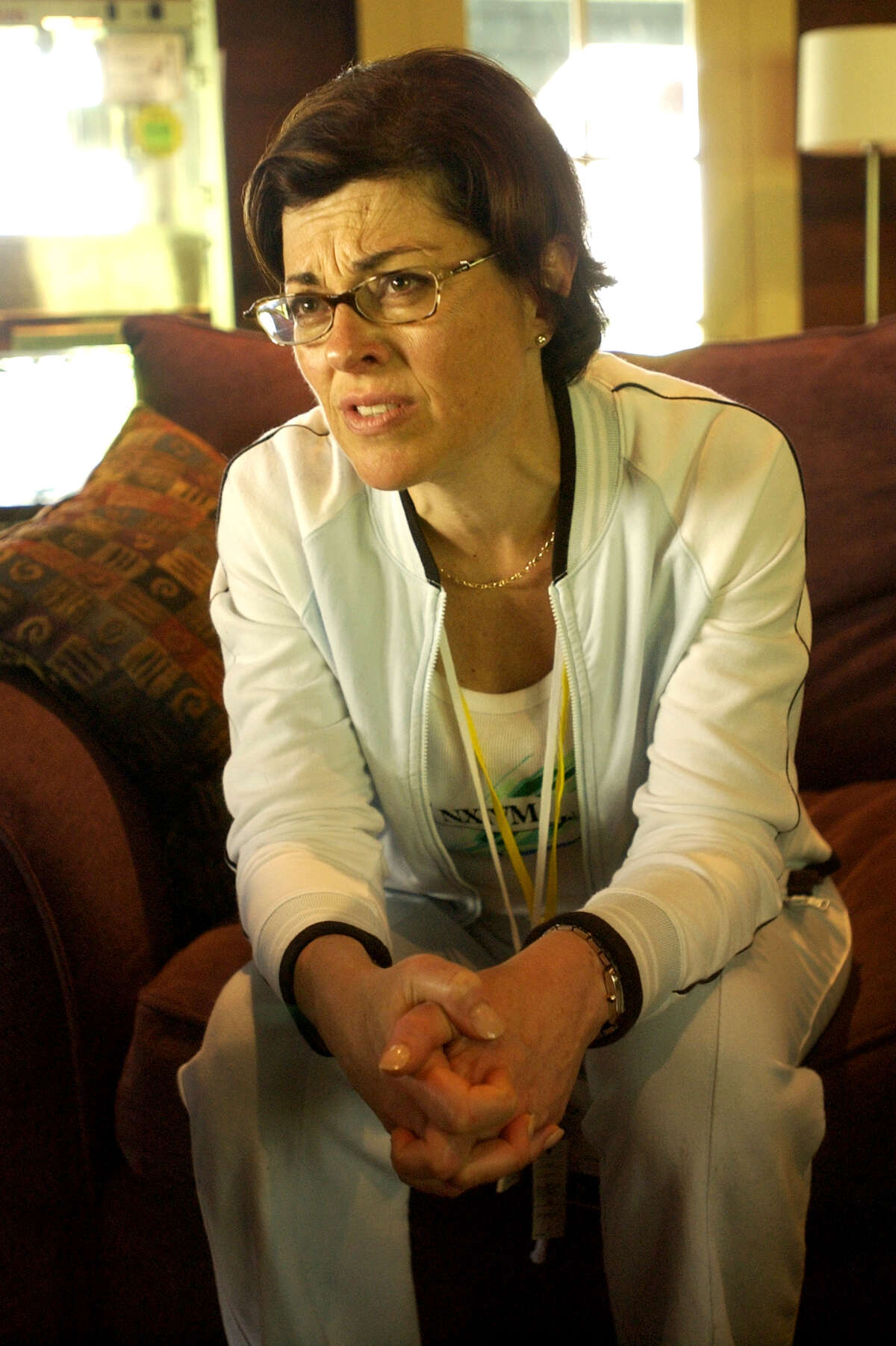 Nancy Salzman, NXIVM's president, during an interview Silver Bay Center on Lake George, for Vanguard week, on August 27, 2003. Her guilty plea marked the unraveling of Raniere's inner circle and the breakup of a close relationship she and Raniere had since they met in the mid-1990s. (Will Waldron/Times Union)