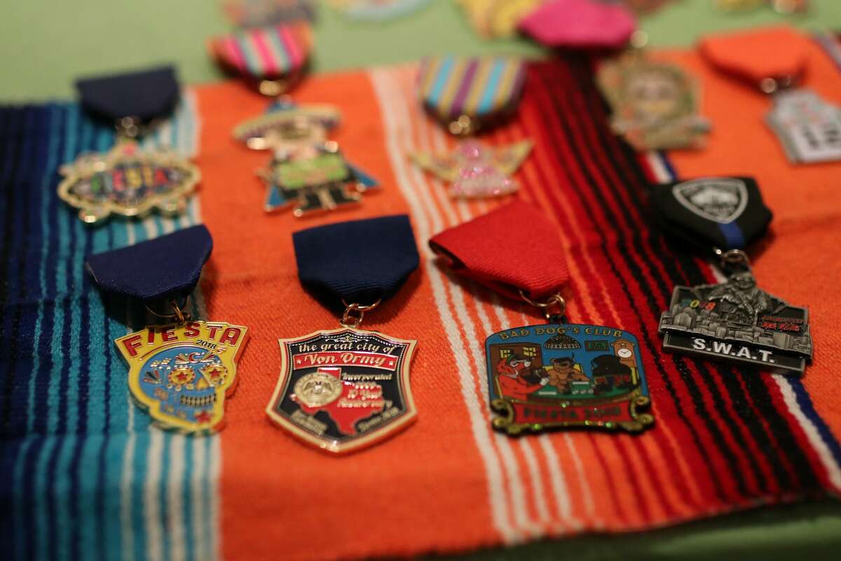 Medals They're like badges of honor.