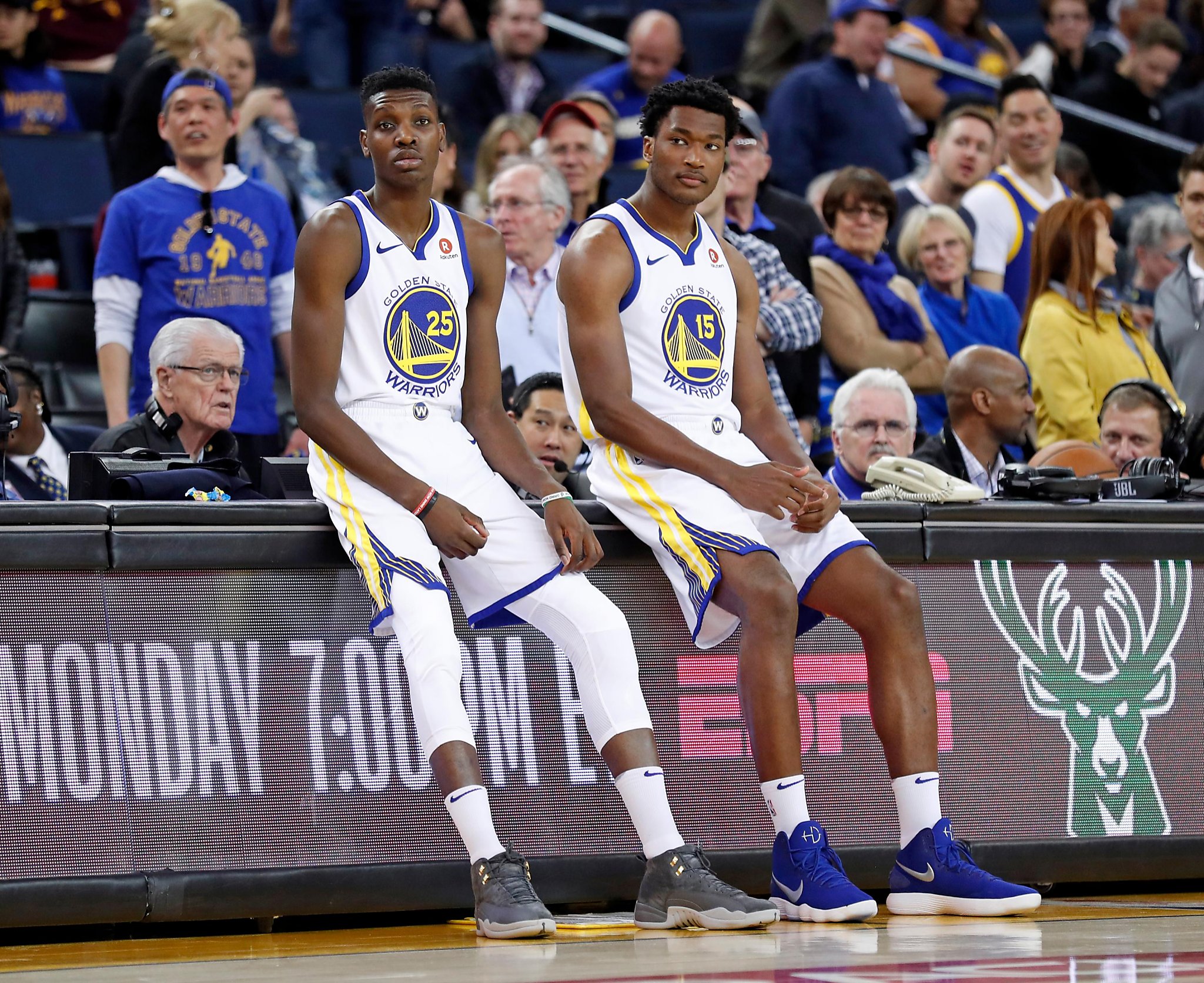 Warriors officially sign Chris Boucher to two-way contract – KNBR