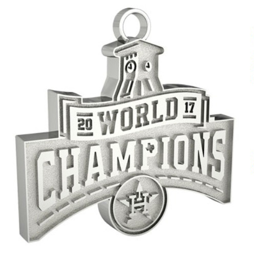 MLB Houston Astros 2022 World Series Champions Trophy Paperweight