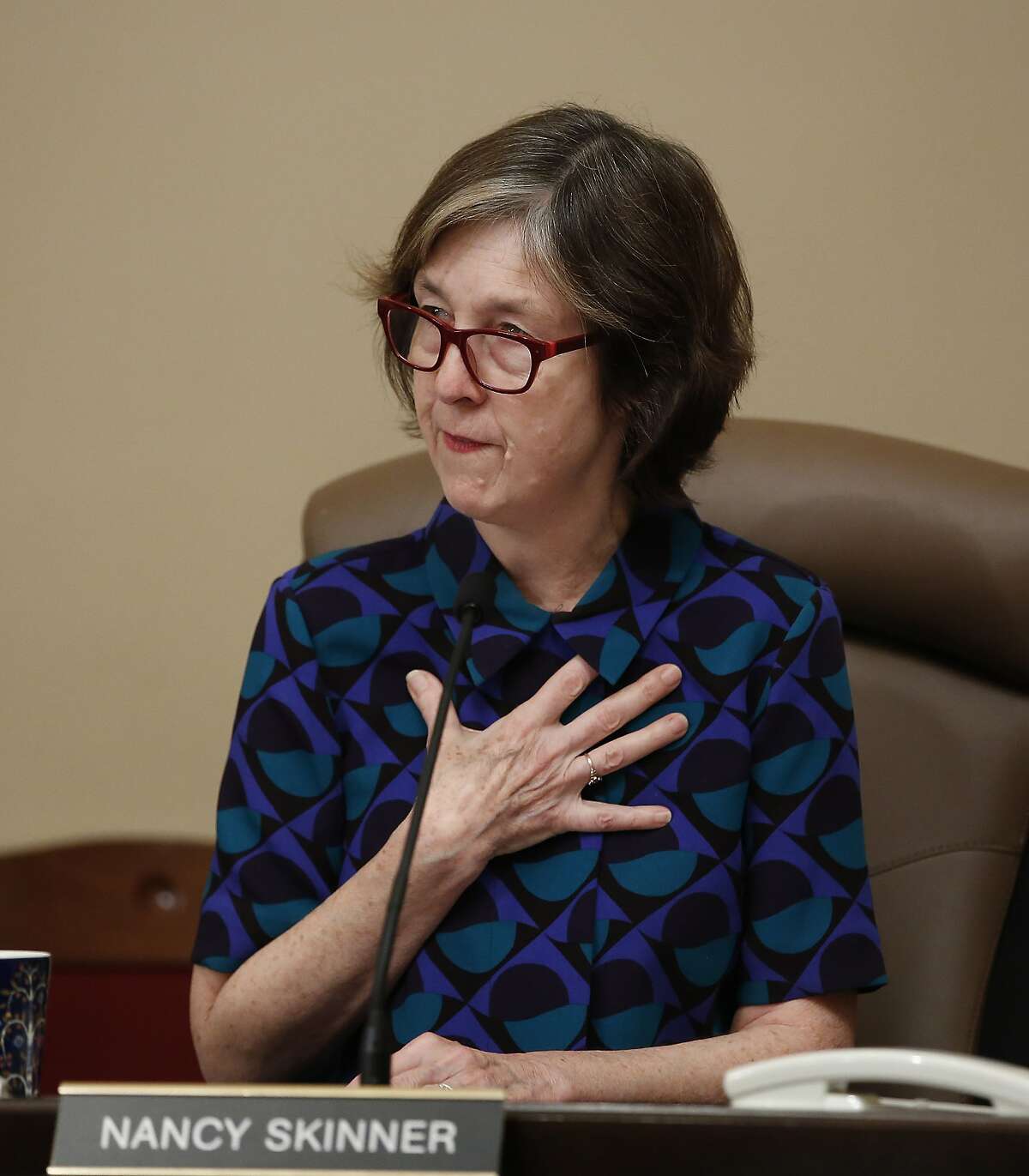 State Sen. Nancy Skinner, D-Berkeley, is the author of SB1421, a landmark police transparency bill. Six months after the law began, many police departments have not complied with its terms.
