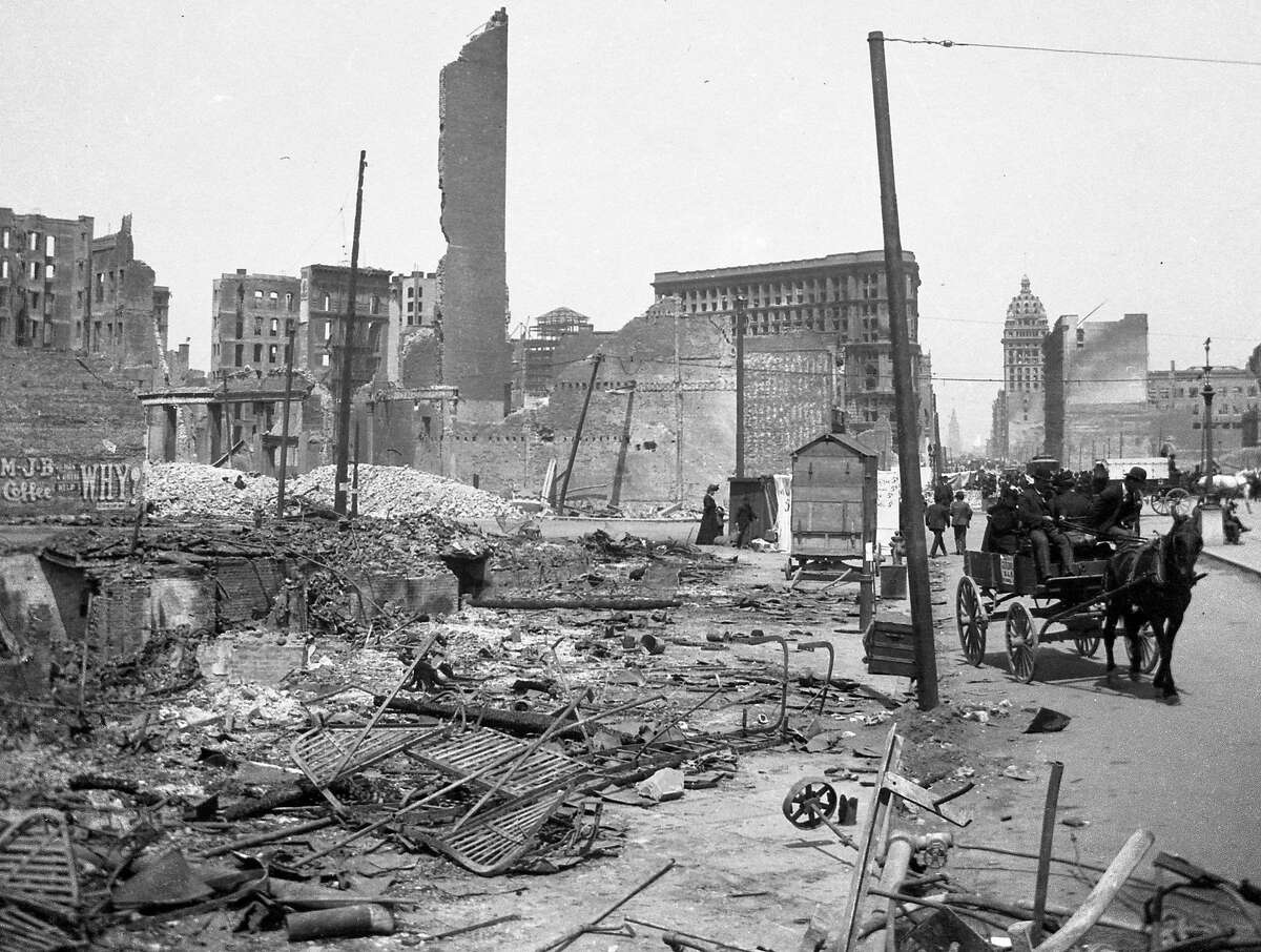 Negatives purchased by the 1906 San Francisco Earthquake, by editor Jack Wallace on May 31, 1962