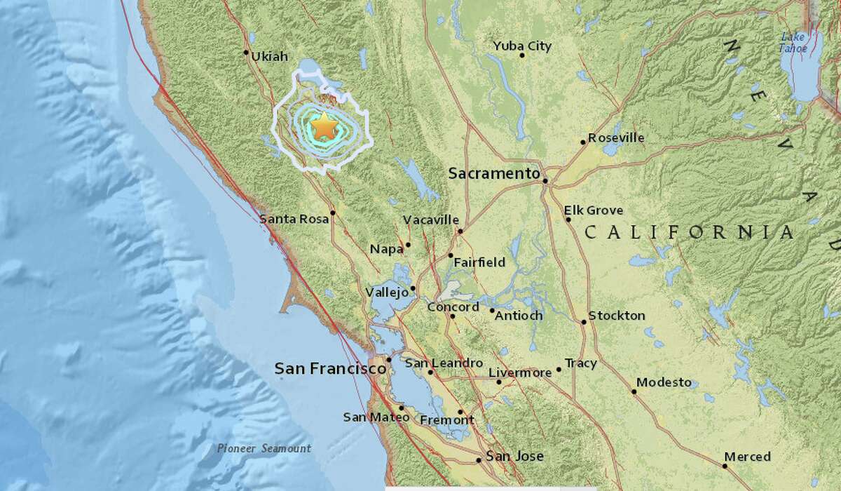 Magnitude 3.5 earthquake strikes north of Santa Rosa overnight