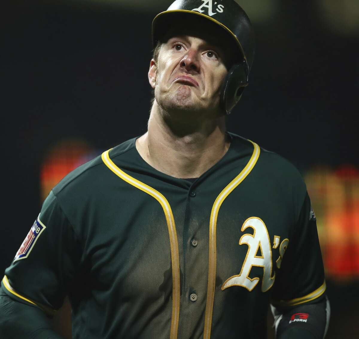 A's Mark Canha is ready to take his chances