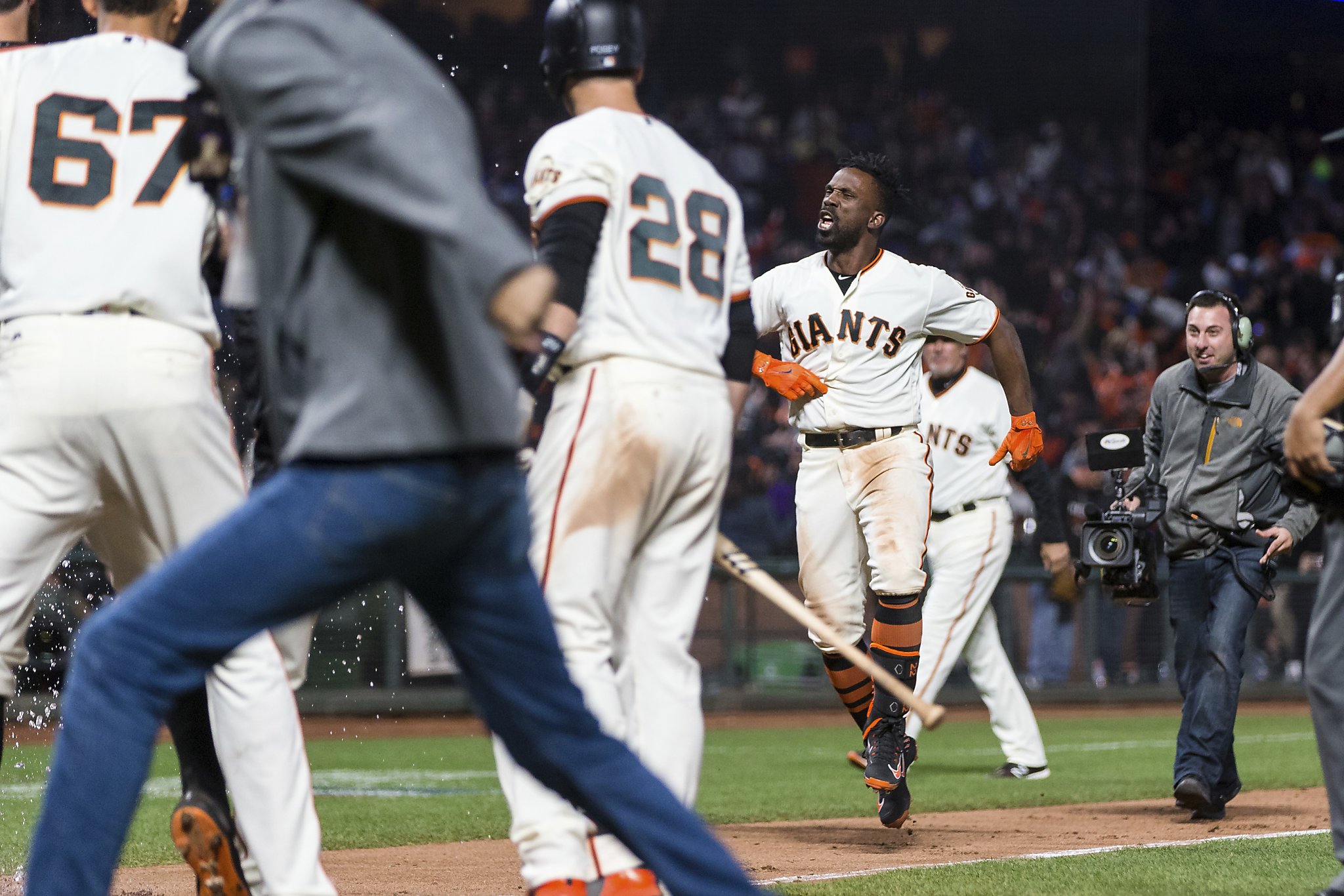 Andrew McCutchen didn't think son would recognize him after