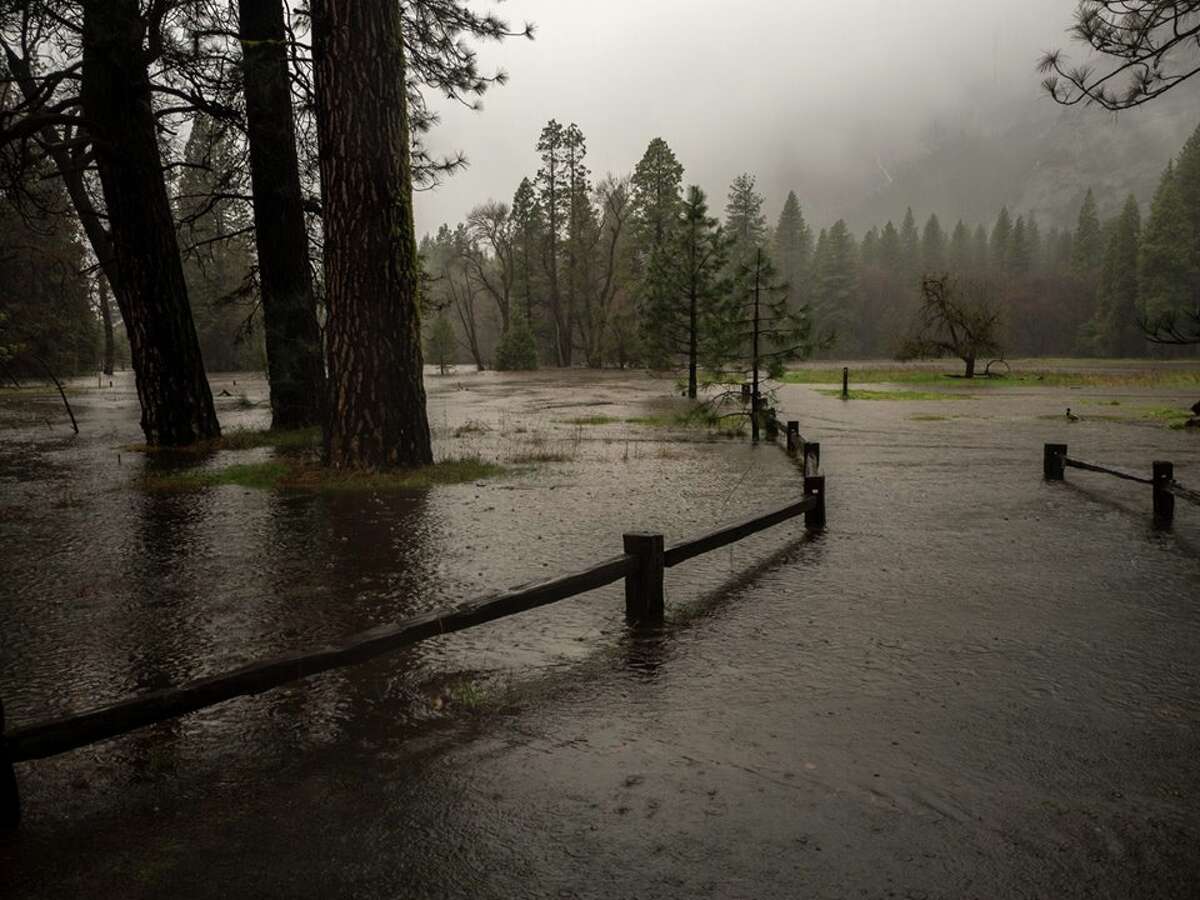 Yosemite releases dramatic video footage from the weekend's flooding in