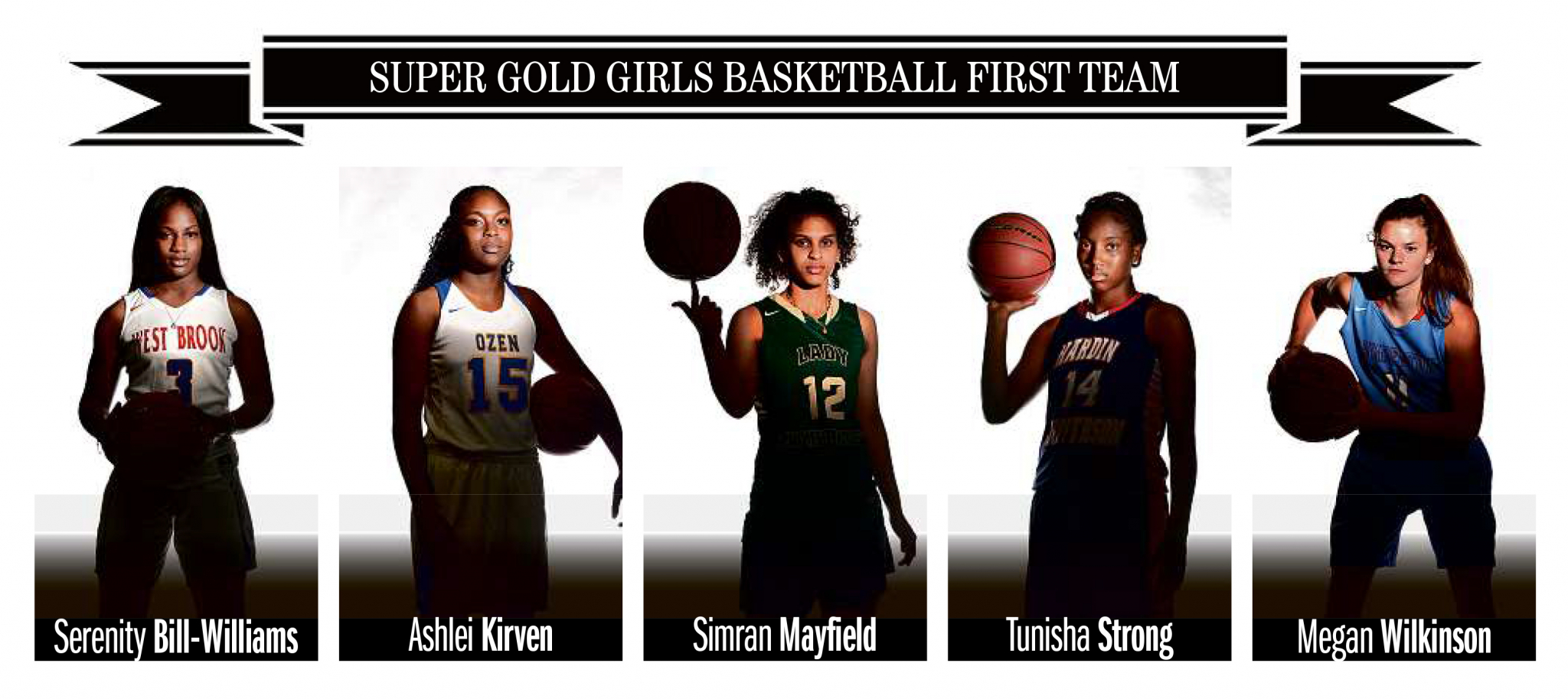 Super Gold: 2018 Girls Basketball Team